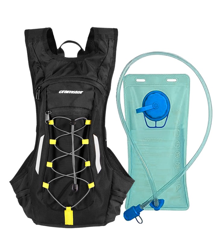 CRAMSTER-OASIS-HYDRATION BACKPACK-HYDRATION PACKS-2L-BLK/YLW