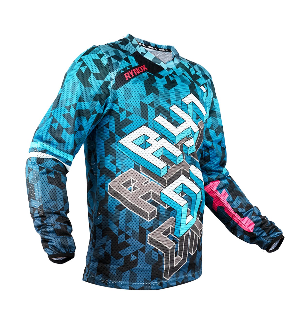 RYNOX-RAID FUSION NEO JERSEY-OFF ROAD JERSEY- CYBER BLUE