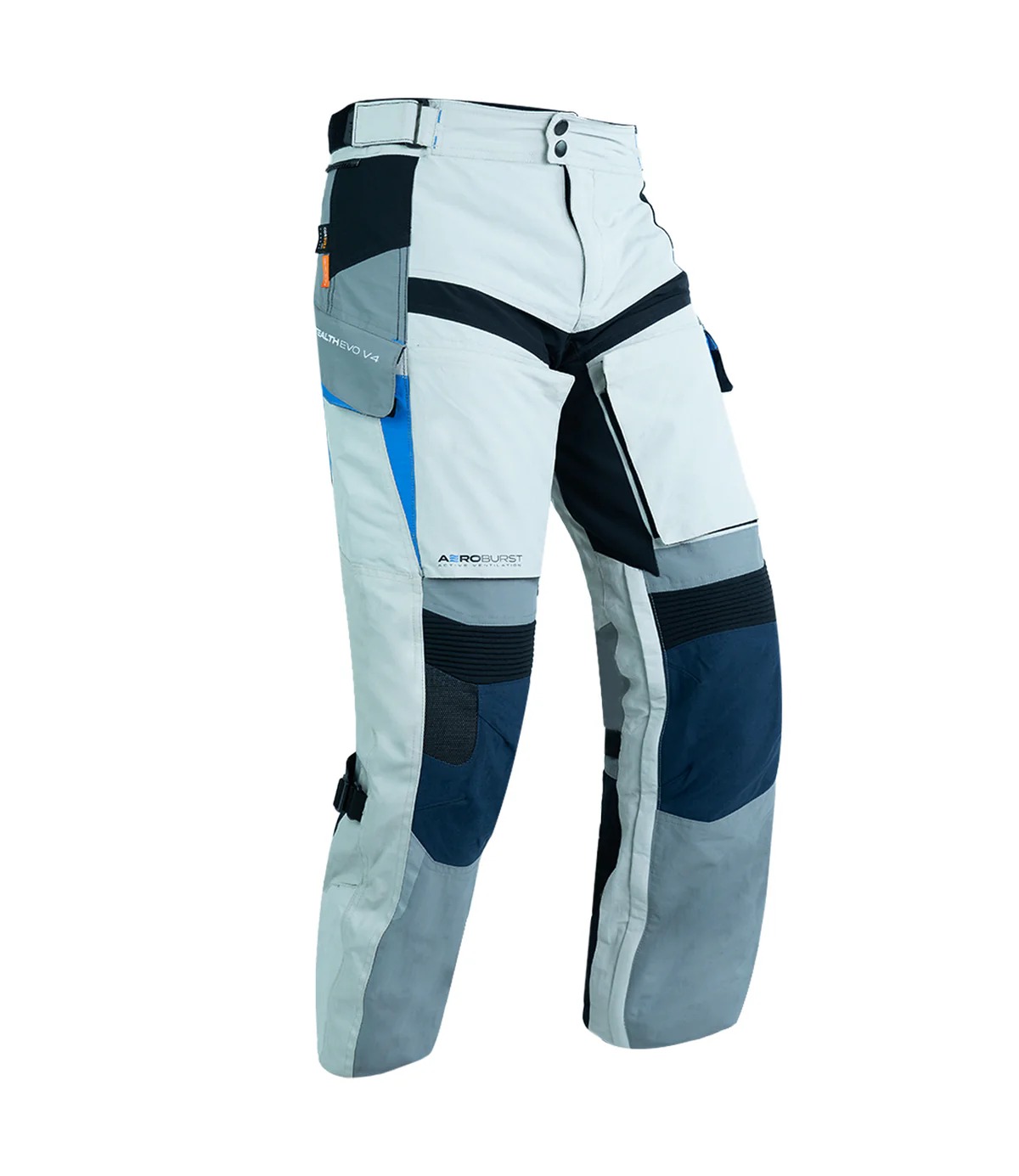RYNOX-STEALTH EVO 4-RIDING PANT-ARCTIC BLUE