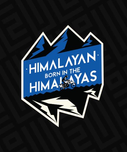 L2W - HIMALAYAN BORN IN THE HIMALAYAS - BIKE STICKERS