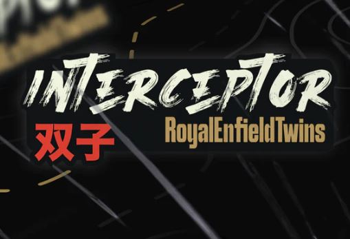 L2W - INTERCEPTOR ROYALENFILED TWINS - BIKE STICKERS