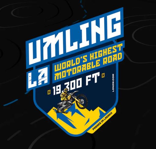 L2W - UMLING LA BLUE / WHITE - BIKE STICKERS