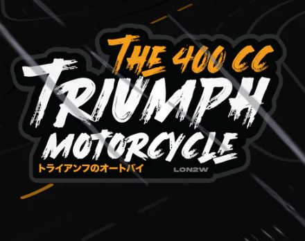 L2W - TRIUMPH MOTORCYCLE - BIKE STICKERS
