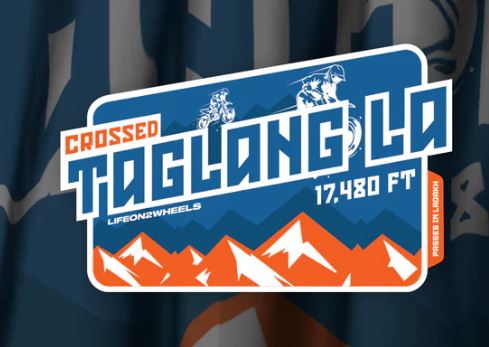 L2W - CROSSED TAGLANGLA - BIKE STICKERS