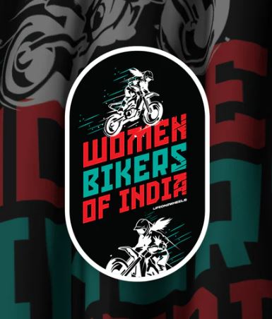 L2W - WOMEN BIKERS OF INDIA - BIKE STICKERS