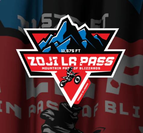 L2W - ZOJI LA PASS 11,575 FT - BIKE STICKERS