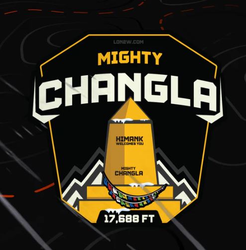 L2W - MIGHTY CHANGLA - BIKE STICKERS