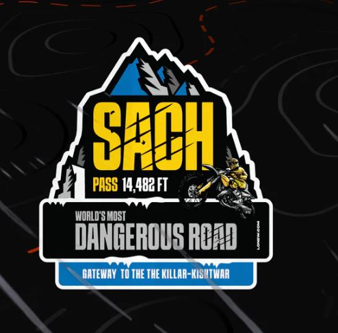 L2W - SACH PASS 14,482 FT - BIKE STICKERS