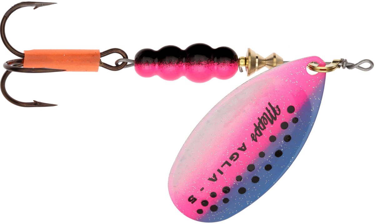 MEPPS AGLIA FLUO-SPINNER-FISHING-TROUT-SIZE 5
